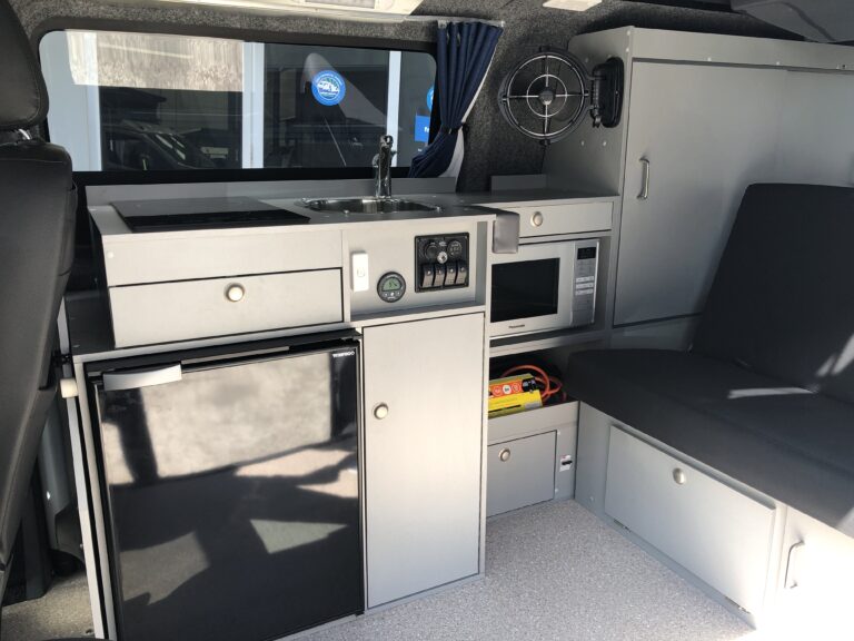 VW T6.1 4Motion Transporter Inside Features - Frontline Camper