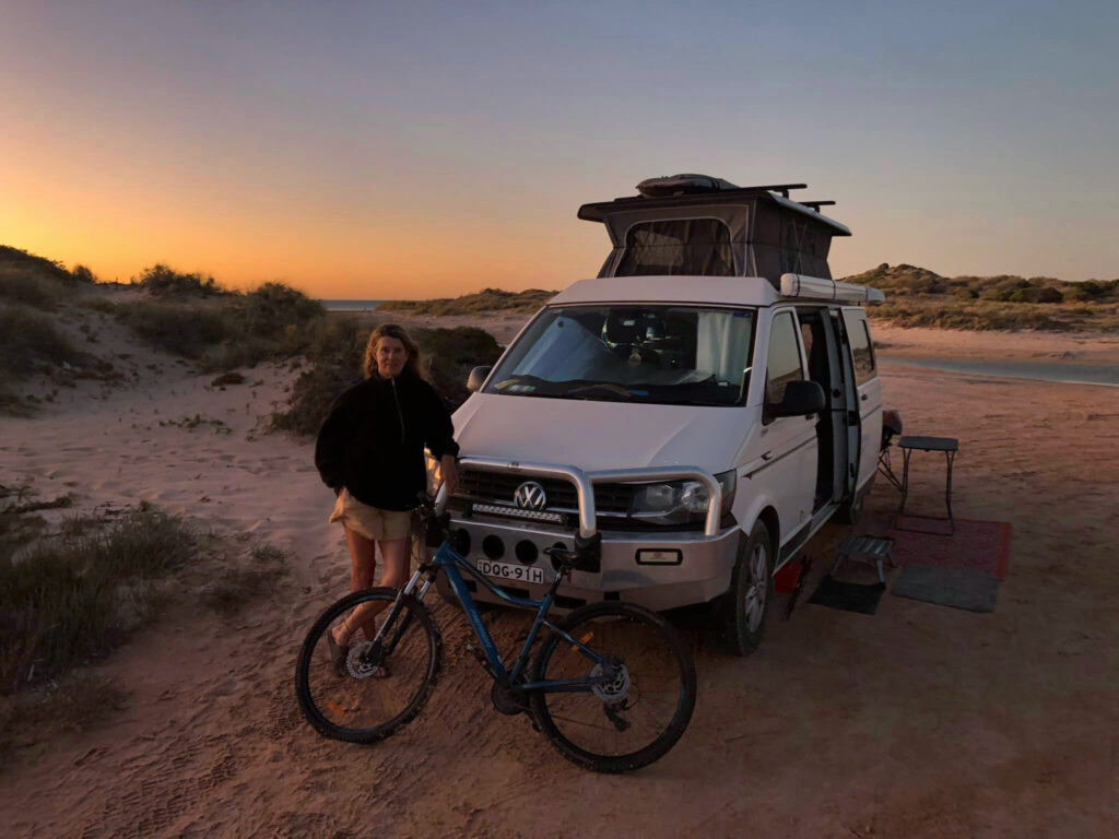 Outback adventure with out Frontline VW T6.1 Transporter all-wheel-drive campervan